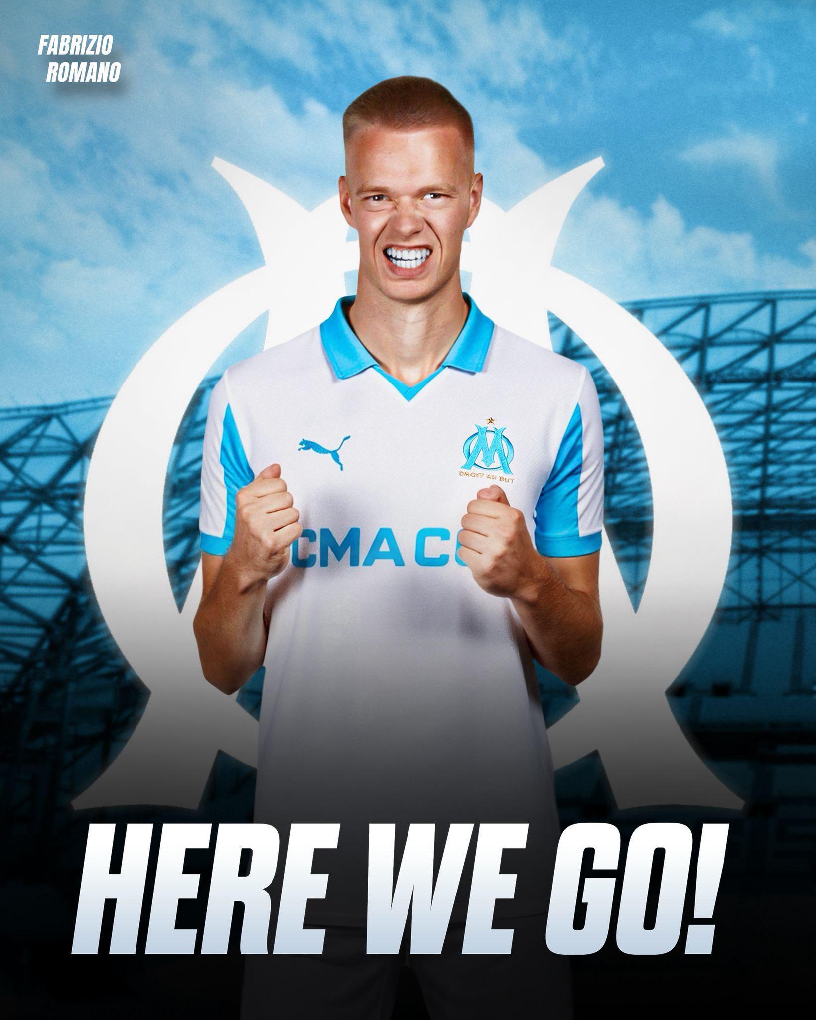 HWG！罗马诺：马赛即将租借签下RB莱比锡中场费尔梅伦